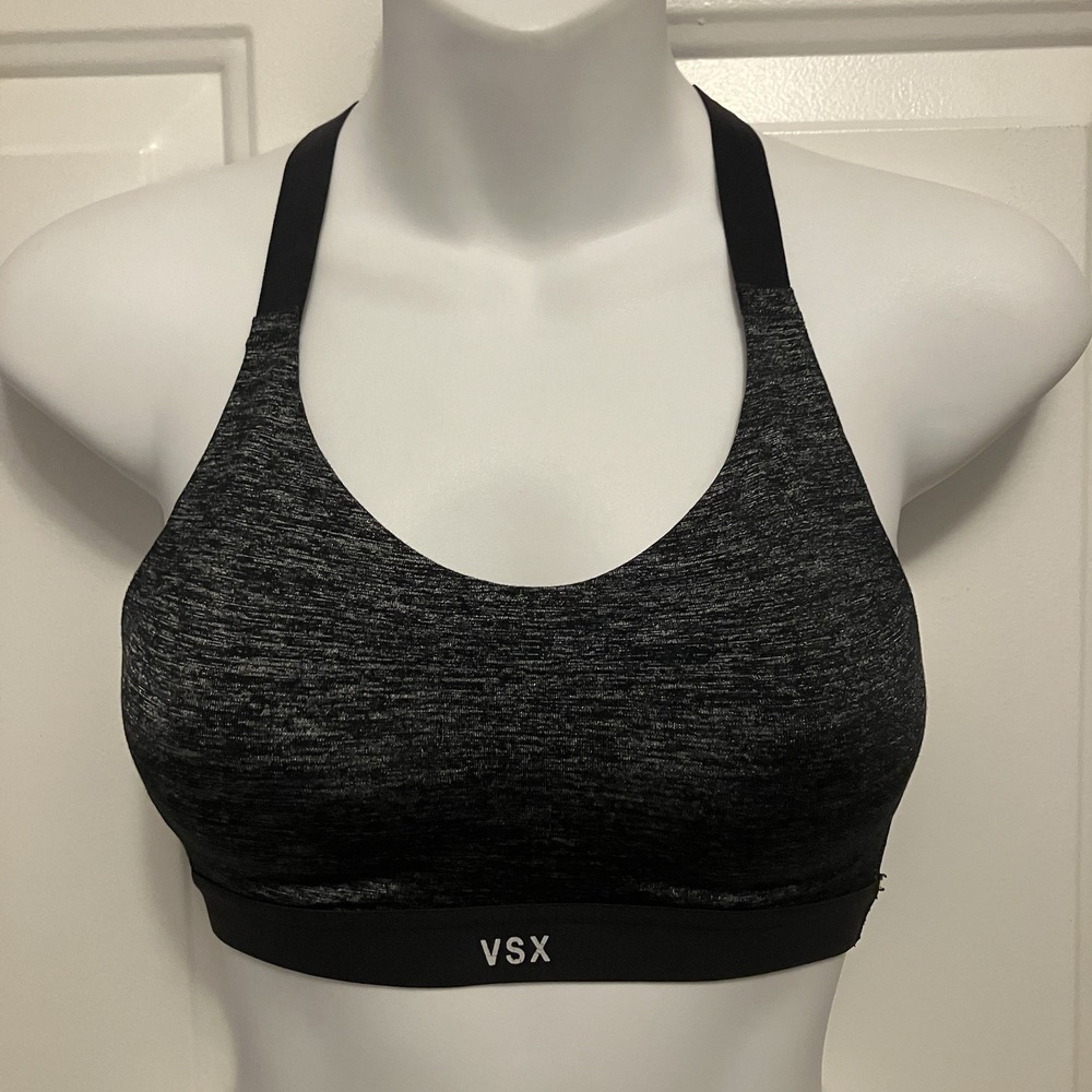 Women's Victoria's Secret VSX Black Sports Bra 32B